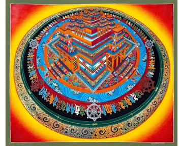 3D 曼荼羅 – 西藏佛教藝術