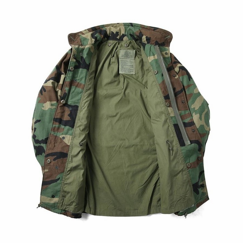 実物 新品 米軍G.I. M-65 フィールドジャケット WOODLAND M65