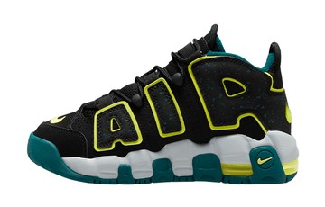 AIR MORE UPTEMPO GS BLACK GEODE TEAL
