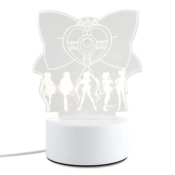 美少女戰士系列USB LED燈 小夜燈 情境燈_蝴蝶結