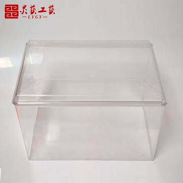 骨灰盒防潮保護罩殯葬隨葬品防腐防水防潮防塵透明有機玻璃加厚型