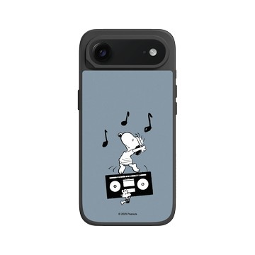 iPhone Air SolidX 黑 - 史努比 Snoopy - 隨音樂搖擺吧！