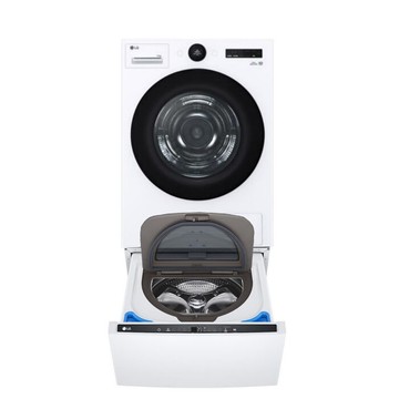 LG樂金20公斤免曬衣機乾衣機+2.5公斤迷你洗衣機WR-20DW-WT-SD250HW(含標準安裝)