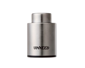 VINNEED 紅酒真空瓶塞  1個  銀金屬