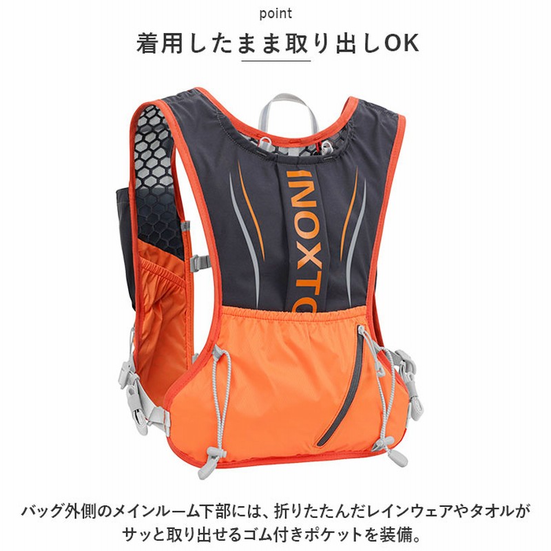 ランナーズ　バッグ　ランニングベスト14【新品】 楽天市場】AONIJIE トレイルラン トレラン ザック バック 5L 2色