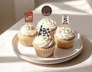 【客製】復古車車蛋糕插卡 | 派對 | 生日 | 紀念日 |佈置