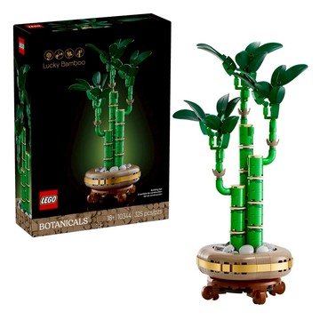LEGO 樂高 10344 Botanicals 開運竹  325片積木組  開運招財  居家擺飾  1盒