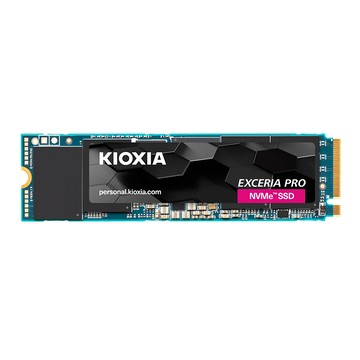 KIOXIA 鎧俠 Exceria Pro 固態硬碟  2TB 大容量存儲  讀取速度高達7 300 MB/s  PCle Gen4×4 介面
