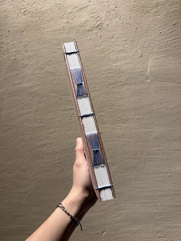 A5裸背空白手縫書－款式B