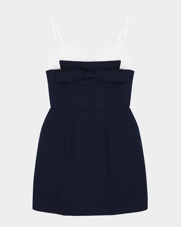 Double Bow Sling Mini Dress