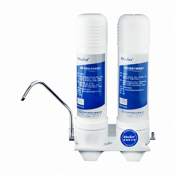 Buder FHE-1201 櫥上型二道式 DIY 淨水器(贈送 5MCTO 濾芯各1支)