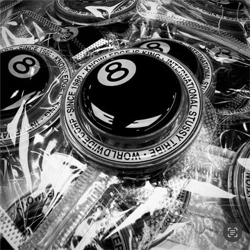 黑8潮牌Magsafe磁吸氣囊手機殼支架折疊伸縮支架男女款小眾亞克力