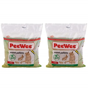 PeeWee必威 強效松木砂 3kg x 2包入