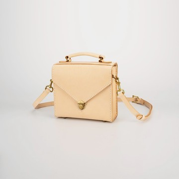 【切線派】守护者 经典小方包 纯手工真皮斜挎包单肩包时尚女包