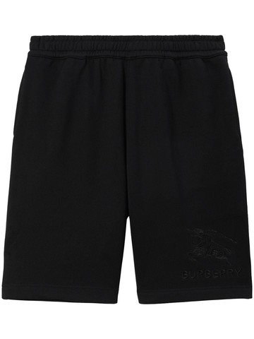 Burberry - Equestrian-motif cotton T-shirt - men - Cotton - XS - Black