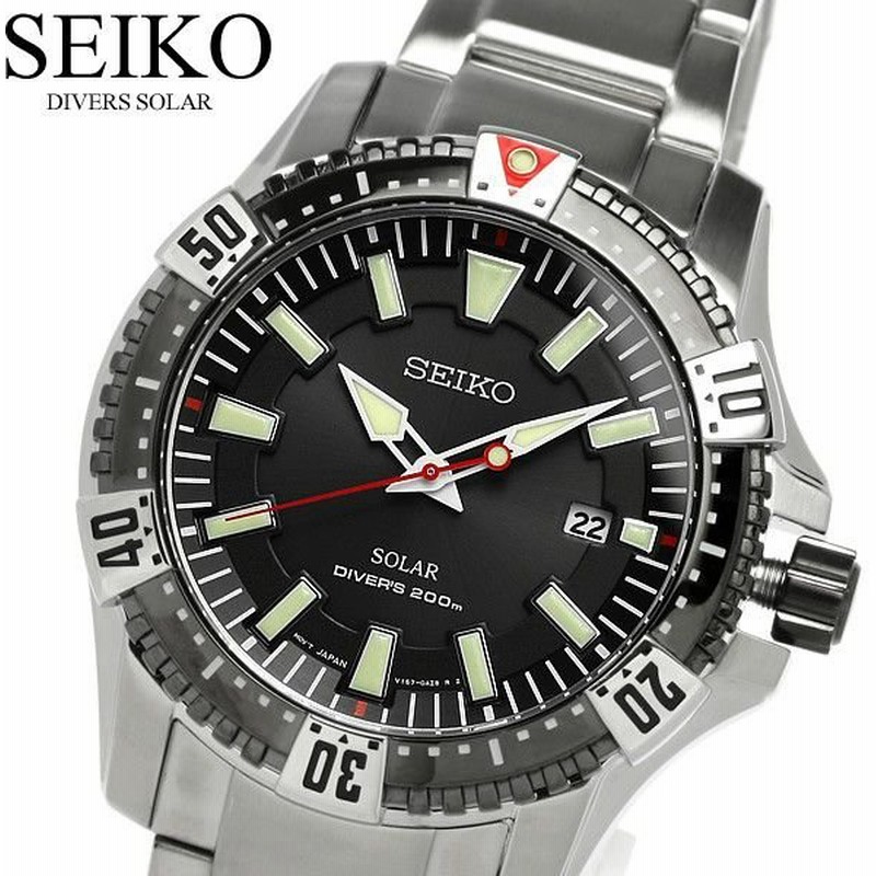 セイコー Seiko ダイバーズ ウォッチ 腕時計 メンズ ソーラー 0m防水 ブラック Sne295p1 通販 Lineポイント最大0 5 Get Lineショッピング