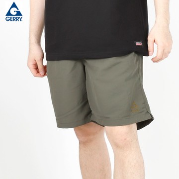 GERRY 079190-41 EASY SHORT PANTS 涼感機能 水陸兩用 抽繩短褲 (41 墨綠色)