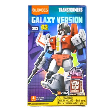 BLOKEES 布魯可 變形金剛 可動積木公仔群星版第二彈 10歲以上 隨機出貨  1個