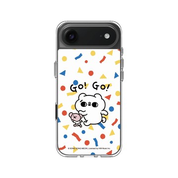 iPhone Air Clear Case（相機按鈕） 透明 - 爽爽貓 Song Song Meow by SECOND - Go!Go!
