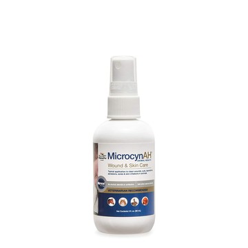 MicrocynAH 神仙水 所有年齡階段的動物 寵物保健 皮膚護理_4oz