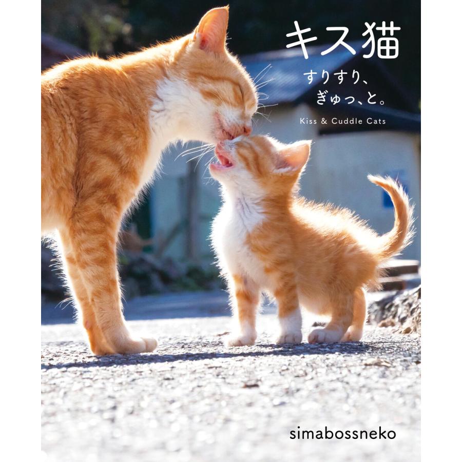 キス猫 すりすり,ぎゅっ,と simabossneko