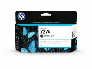 HP727B インクカートリッジ マットブラック 130ml ＨＰ 3WX13A