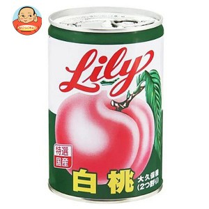 リリーコーポレーション Lily リリーの白桃４号缶 425g×12個入×(2ケース)｜ 送料無料