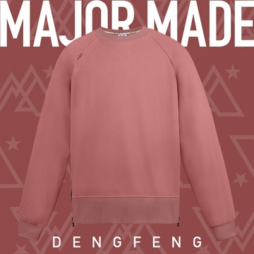 厚磅數內刷毛大學TEE