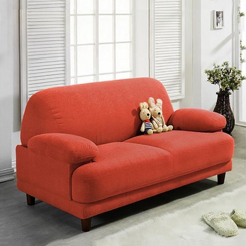 免運 日式ins風網紅小戶型客廳臥室兩人沙發田園三人雙人布藝北歐沙發115-SFY 保售後 快速出貨