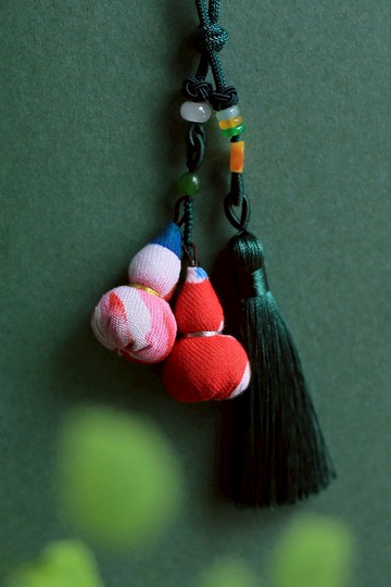 壹染指香包 | 葫蘆掛飾 紅 | 棉布 合香 客製禮物