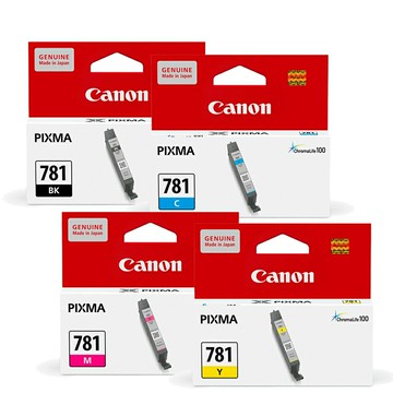 滿額現折180★Canon CLI-781 原廠墨水組 (4色一組)  適用 TS8170 TS8270 TS8370 TS707 TR8570 TS9570