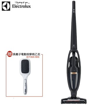 【贈負離子電動按摩長柄梳】Electrolux WQ61-1OGG 伊萊克斯 Well Q6 手持兩用無線吸塵器 毛髮截斷吸頭基本款 花崗岩灰
