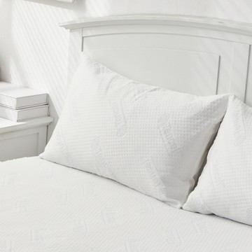 J-bedtime 床寢時光 天絲100%防水護理級吸濕排汗技術枕墊  75 x 45cm  1個  白色