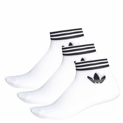 adidas アディダス オリジナルス originals ソックス 靴下 3足組 トレフォイル アンクルソックス 3P TREFOIL ANKLE SOCKS