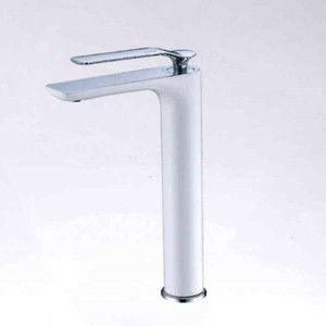 加高型面盆龍頭(白鉻色) 100568