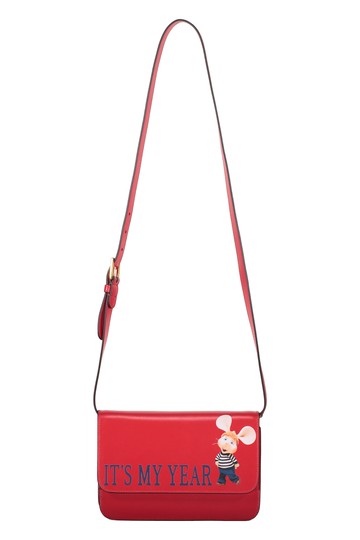 Alberta Ferretti Leather Crossbody Bag
