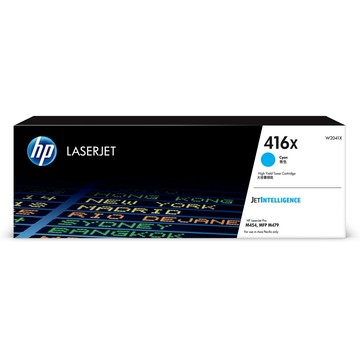 【領券滿額折200】  HP 416X 藍色原廠 LaserJet 高容量碳粉匣(W2041X) For HP LaserJet M454 / M455 /  M479