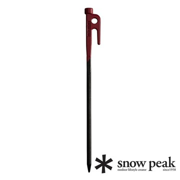 出清特價【日本 snow peak】鍛造強化鋼營釘(紅色) R-103-RD 露營 登山 戶外