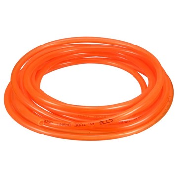 彈力管5米 台灣產 PVC塑膠  橘色  1條