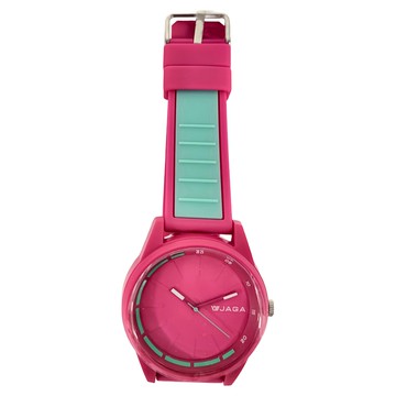 JAGA 捷卡 中性指針錶 AQ1115-G  粉色