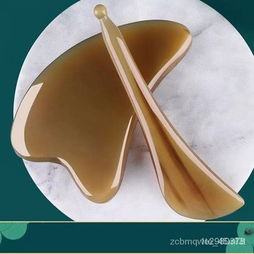 🌸台灣出貨12H🌸精品傢用面部牛角撥筋棒女全身經絡通用刮痧闆眼部臉部刮臉闆拔筋美容專用YJ777YJ777