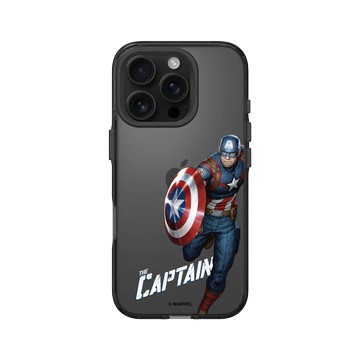 iPhone 16 Pro Clear 酷墨灰 - 迪士尼-漫威 Marvel - 美國隊長-準備任務