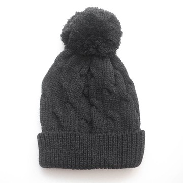 帽子專賣店《韓國進口‧正韓‧韓國製─PN01 冬天款正韓素色麻花毛球帽‧毛帽》現貨