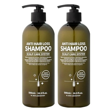 W.SKIN LABORATORY 強健髮根頭皮護理洗髮精  2個  500ml