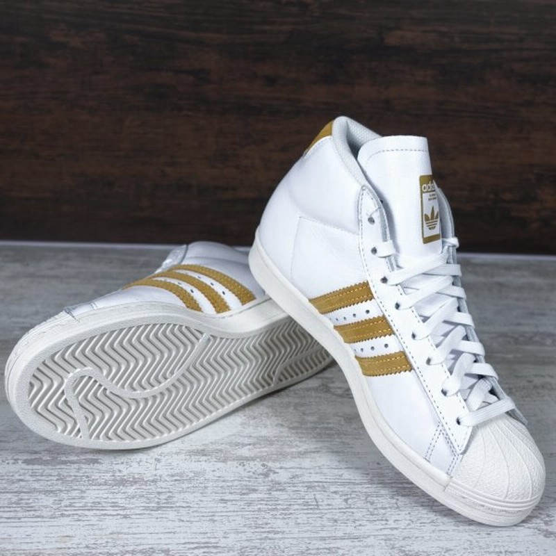 Adidas Skateboarding Pro Model Adv アディダススケートボード プロモデル スーパースター ハイカット スケボーシューズ 通販 Lineポイント最大0 5 Get Lineショッピング