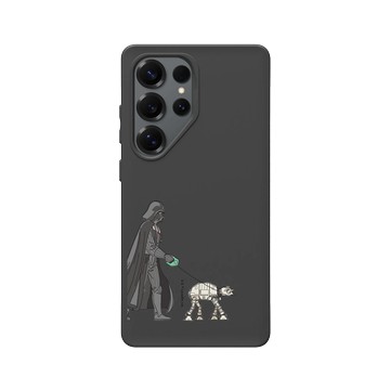 Galaxy S25 Ultra SolidSuit 黑 - 迪士尼-星際大戰 Star Wars - 黑武士-散步-幽默系列