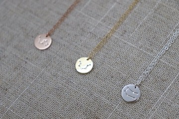 星空命定項鍊｜幸運星座幸運墜飾｜精緻星座鎖骨鍊