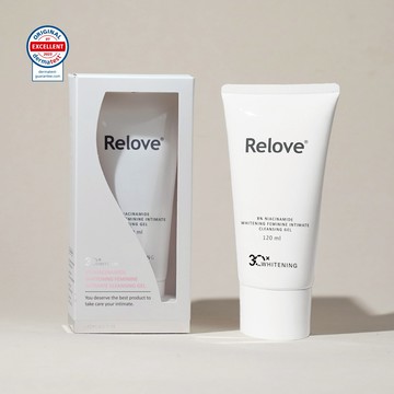 Relove 菸鹼醯胺美白私密潔淨凝露 120ml
