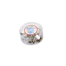 徠福 銀色兩用 票夾 18支裝-25mm / 筒 NO.611