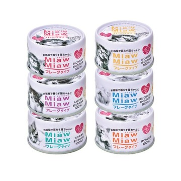 【單罐】日本 AIXIA 愛喜雅 MiawMiaw妙喵片狀餐罐 70g貓罐頭『寵喵量販店』